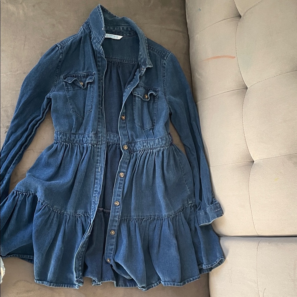 Mayoral Light Blue Denim Shirt
